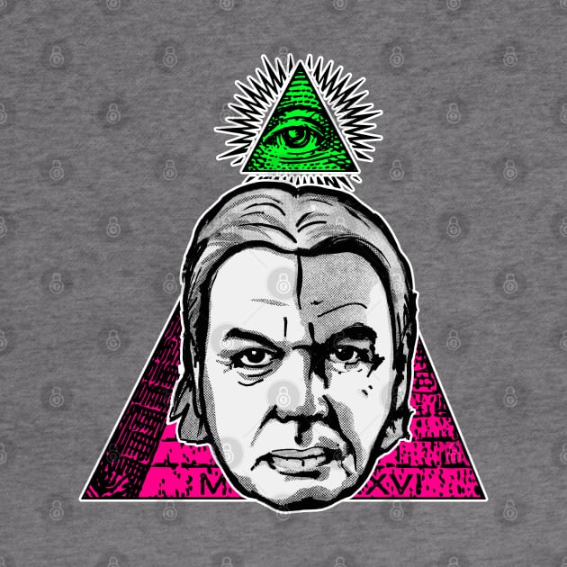 David Icke ∆∆∆∆ Pyramid Conspiracy Theorist Design by CultOfRomance